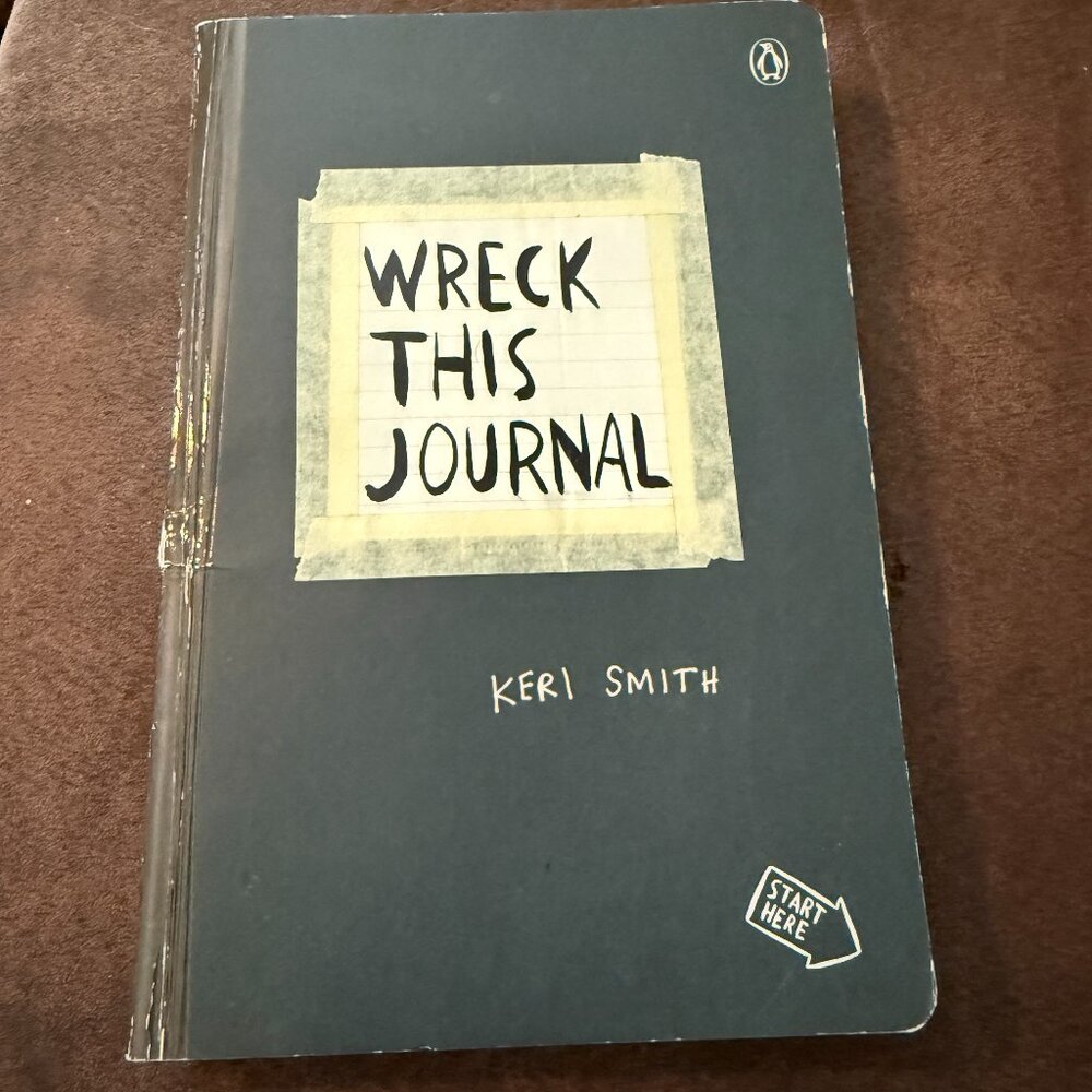 Wreck This Journal (Black) Expanded Edition by Keri Smith (2012, Trade